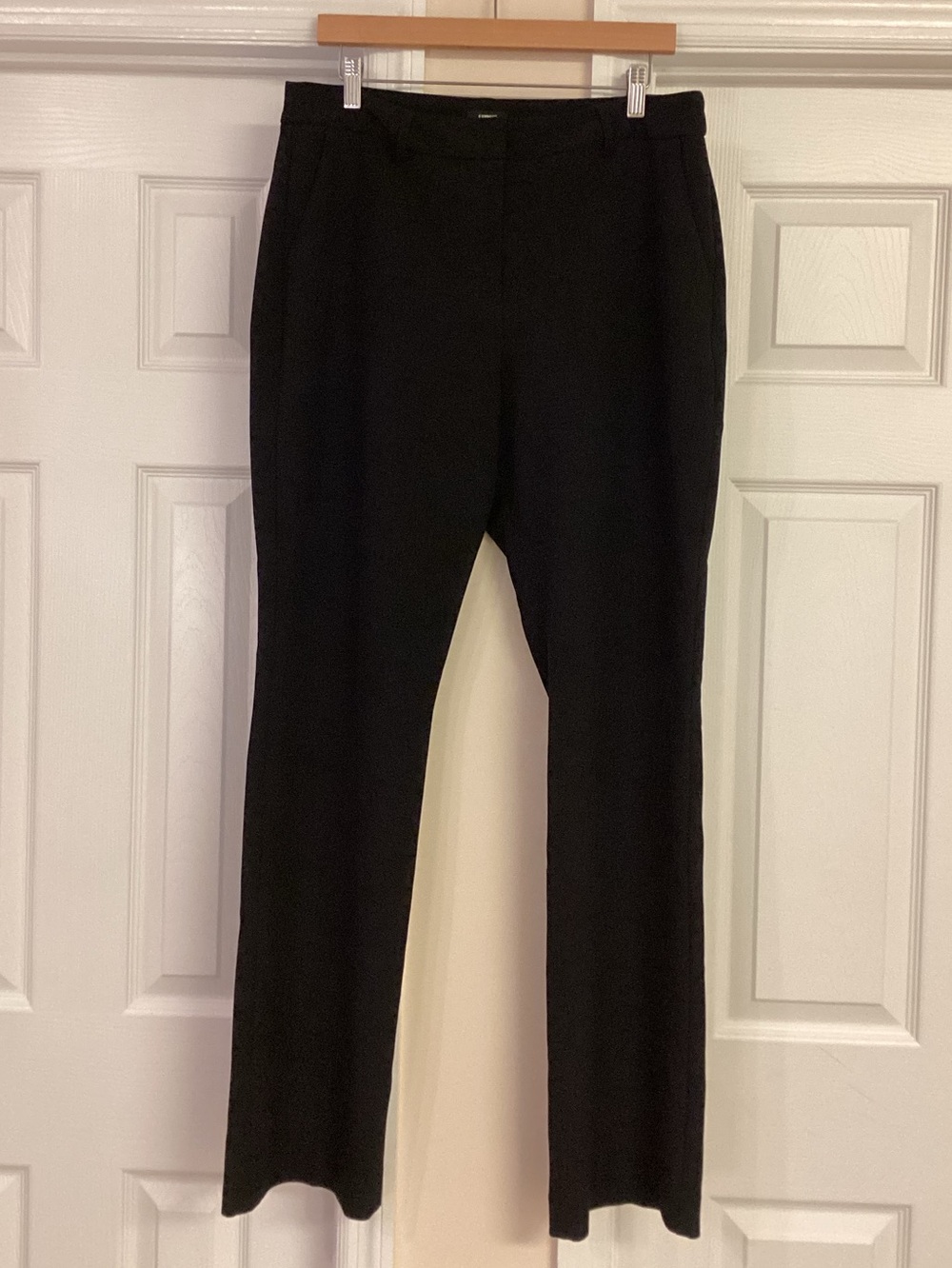 Express Black Editor Mid Rise Bootcut Pants - Picture 4 of 9